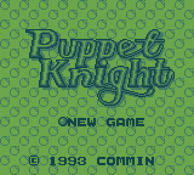 Puppet Knight Title Screen